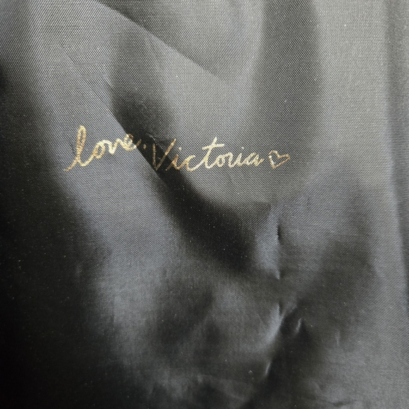 Vintage Victoria's Secret Black and Red Sequin Tote Bag - Picture 4 of 4